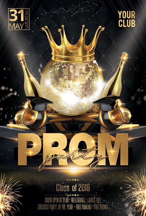 Prom Flyer Template